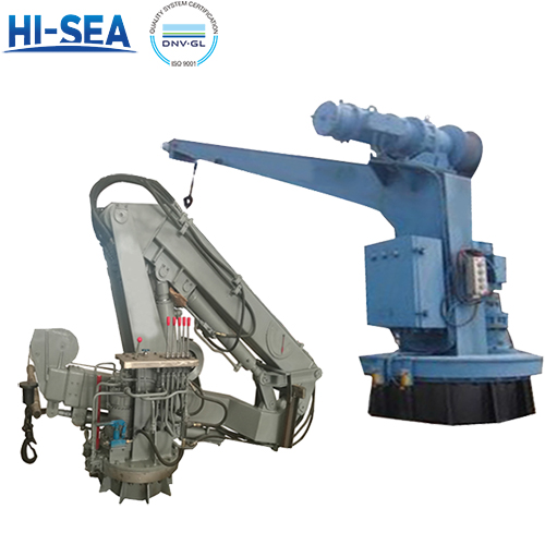 The difference between marine electric cranes and hydraulic cranes